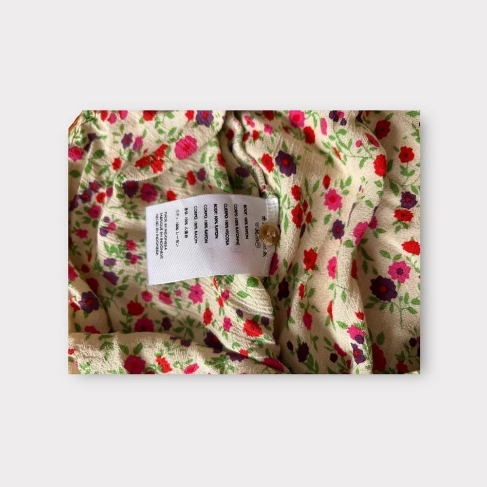 Faithfull The Brand Bastille Floral Mini Dress